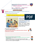 Actividad de Ciencia y Tecnologia Del 18-10-21 Cuarto Grado