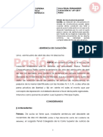 Casacion 697 2017 Puno Legis - Pe