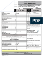 Health Questionnaire: Mohamad