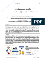 Public Knowledge of Diabetes and Hypertension in Metropolitan Cities, Indonesia