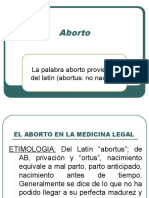 ENFOQUE MÉDICO LEGAL DEL Aborto 1
