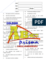 Los Parentess y Las Comillas - Segundo