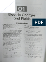 Electric Charges and Fields Quick Revision
