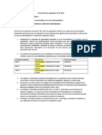 Proceso de Evaluación Del Curso de Humanidades I