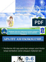 Sap Menyusui Dan Menyimpan Asi