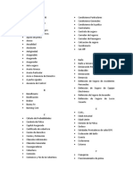 TÉRMINOS SOBRE SEGUROS