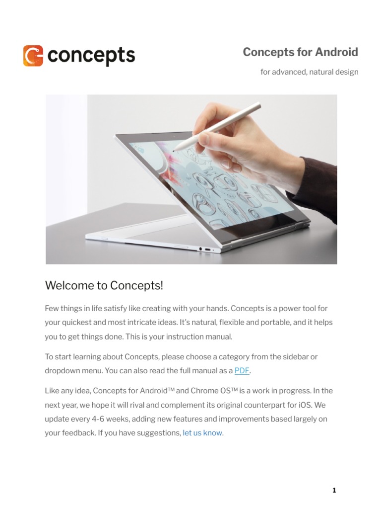 Concepts Manual Android 1.0 | PDF | Android (Operating System) | Drawing