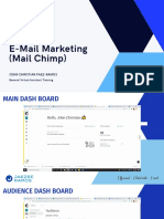 VA Task 5: E-Mail Marketing (Mail Chimp)