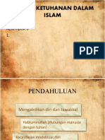 KONSEP KETUHANAN DALAM ISLAM