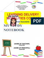 Learning Delivery Modalities Course: My Study Notebook