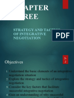 Three: Strategy and Tactics of Integrative Negotiation