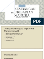 PERKEMBANGAN KEPRIBADIAN