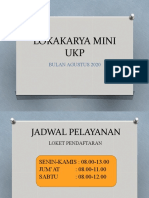 Lokakarya Mini Ukp Agustus 2020