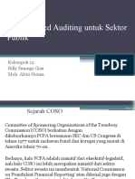 COSO Based Auditing Untuk Sektor Publik Kel 12