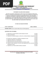 Cit 3201 Database Systems