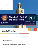 Module 3 - Basic C Program Its Execution