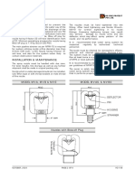 Installation & Maintenance: Model Mv-As, & Mv-Bs Model Mv-A, MV-B & Mv-E