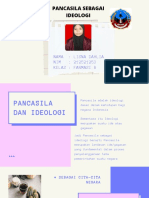 Pancasila Sebagai Ideologi: Nama: Lisna Dahlia NIM: 212521253 Kelas: Farmasi B