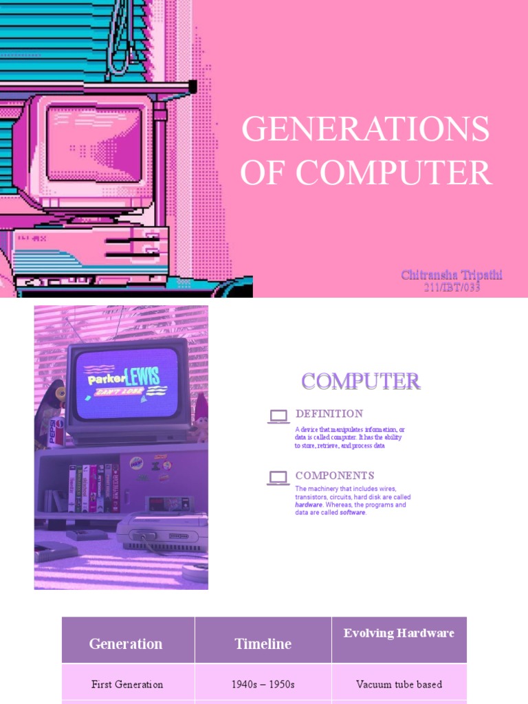 Generations of Computer | PDF | Integrated Circuit | Computer Hardware