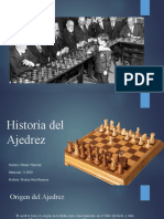 Historia Del Ajedrez