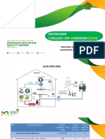Instrumen Valuasi IRI Adrasah : E D M EDM