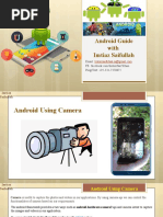 Android Guide With Imtiaz Saifullah: Email: Ping/Text: +92-331-7370872