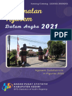 Kecamatan Ngasem Dalam Angka 2021