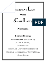 Investment Law