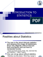 Introduction To Statistic