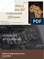 Prospectiva y Proyectiva Del Continente Africano