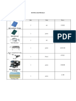 Microfiber Cloth: Materials Qty. Unit Price