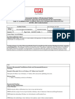 Lesson Plan BALLB Law of Evidence