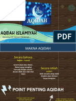 Materi Aqidah Islamiyah