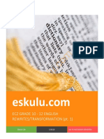 Eskulu Senior Secondary English Notes Rewrites 1