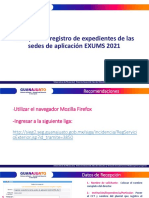 Guía para El Registro de Expedientes de Las