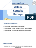 Komunikasi Dalam Konteks Budaya