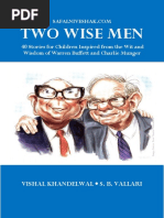 Two Wise Men Final Stories For Children Inspired From The Wit and Wisdom of Warren Buffett and Charlie Munger Safal Niveshak Final