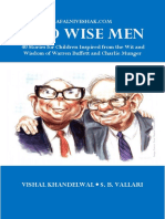 Two Wise Men Final Stories For Children Inspired From The Wit and Wisdom of Warren Buffett and Charlie Munger Safal Niveshak Final
