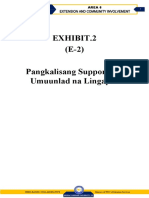 Exhibit.2 (E-2) Pangkalisang Supporta Sa Umuunlad Na Lingayen