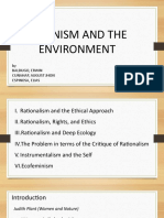Feminism and The Environment: by Baldugo, Erwin Cunahap, August Jhon Espinosa, Elias