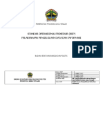 Sop Pelaksanaan Pengelolaan Data Dan Informasi