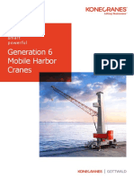 Generation 6 Mobile Harbor Cranes: Electric Smart Powerful