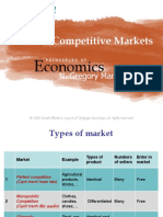 Firms in Competitive Markets: Conomics