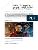 Assistir Hd Shang Chi e a Lenda Dos Dez Anis 2021 Dublado Filme Online Gratis Em Portuguese