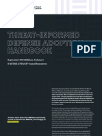 Threat Informed Defense Adoption Handbook Sept2021