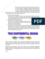 True Experimental Design