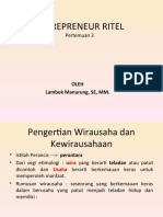 Entrepreneur Ritel 3 - Lambok Manurung