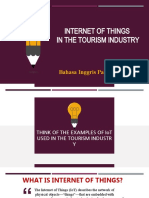 Internet of Things in Tourism Industry