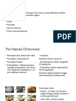 Hyterotomy Prosedur