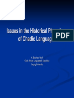Wolff Historical Phonology